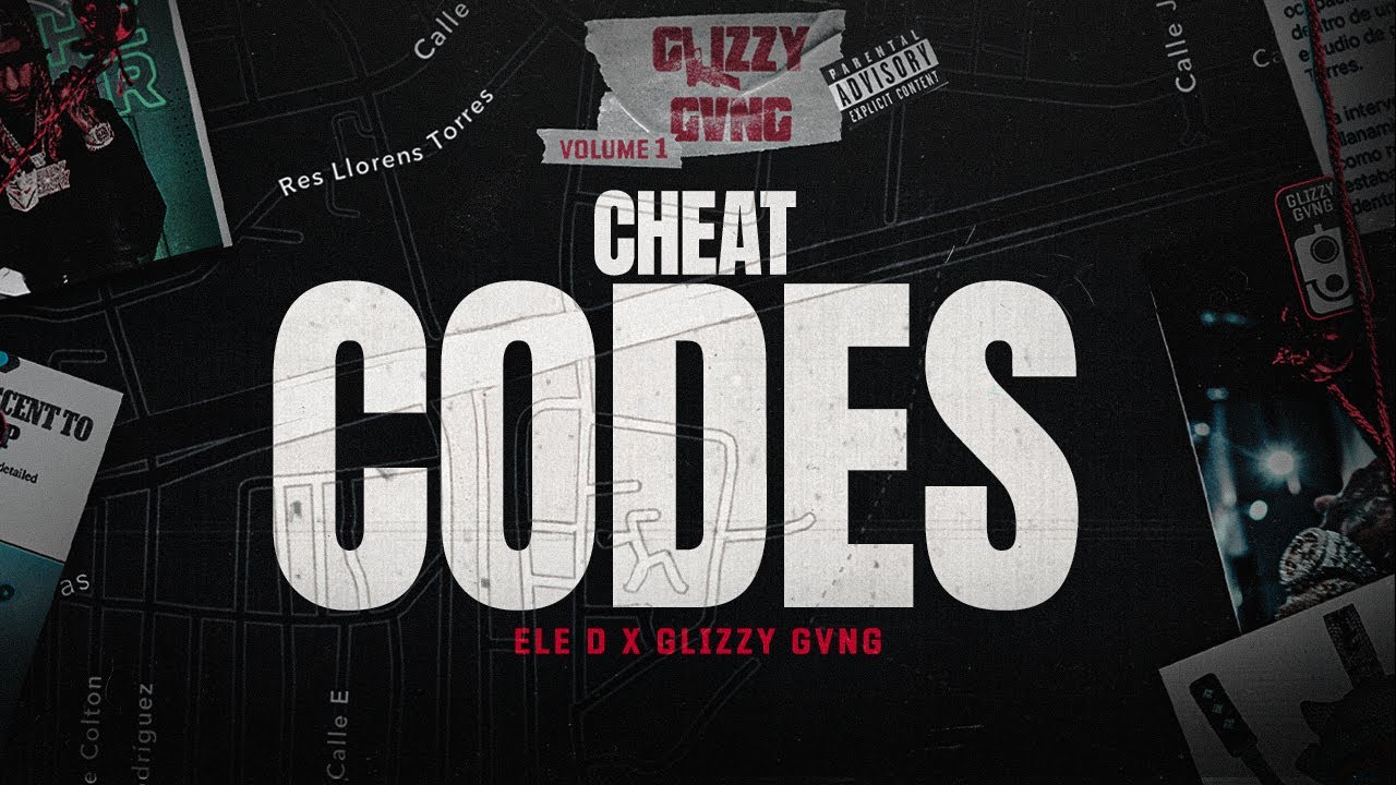 GLIZZY GVNG X ELE D - CHEAT CODES (Official Visualizer)