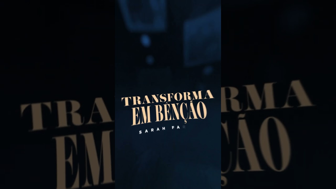 Amanhã tem estreia de clipe novo! "Transforma Em Bênção", avisa pra todo mundo!